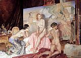 Models For Olympians by Sir William Russell Flint